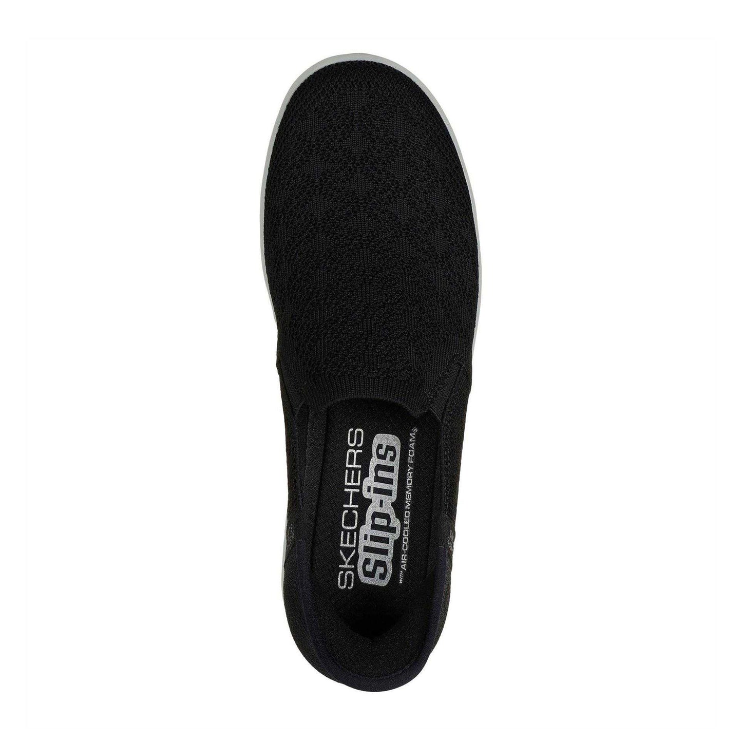 Black - Side - Skechers Womens-Ladies Breezest Slip-on Trainers