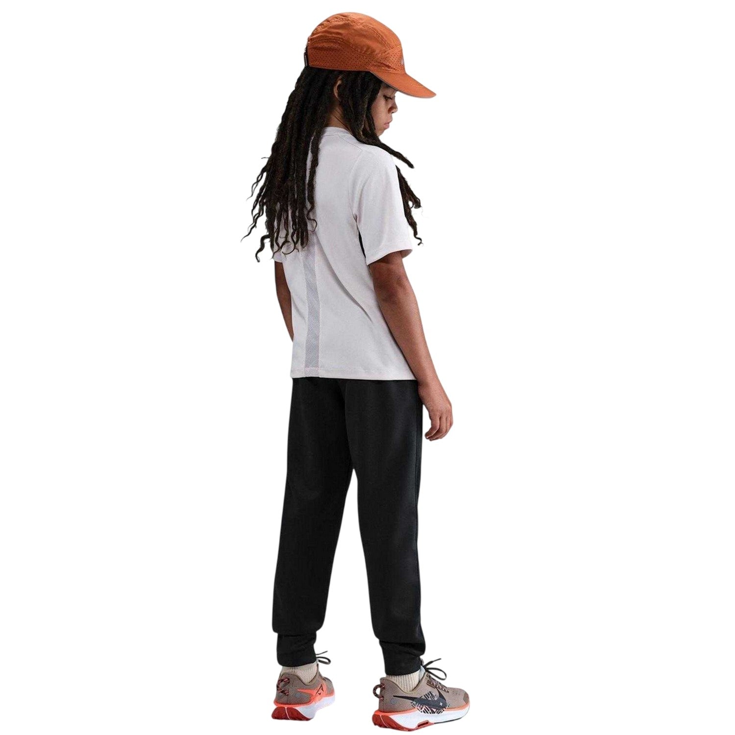 Black - Back - Nike Childrens-Kids Knitted Joggers