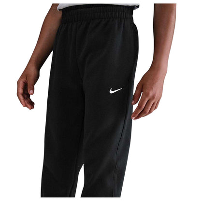 Black - Side - Nike Childrens-Kids Knitted Joggers