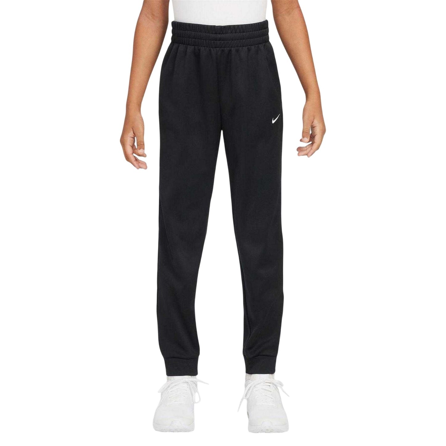 Black - Front - Nike Childrens-Kids Knitted Joggers