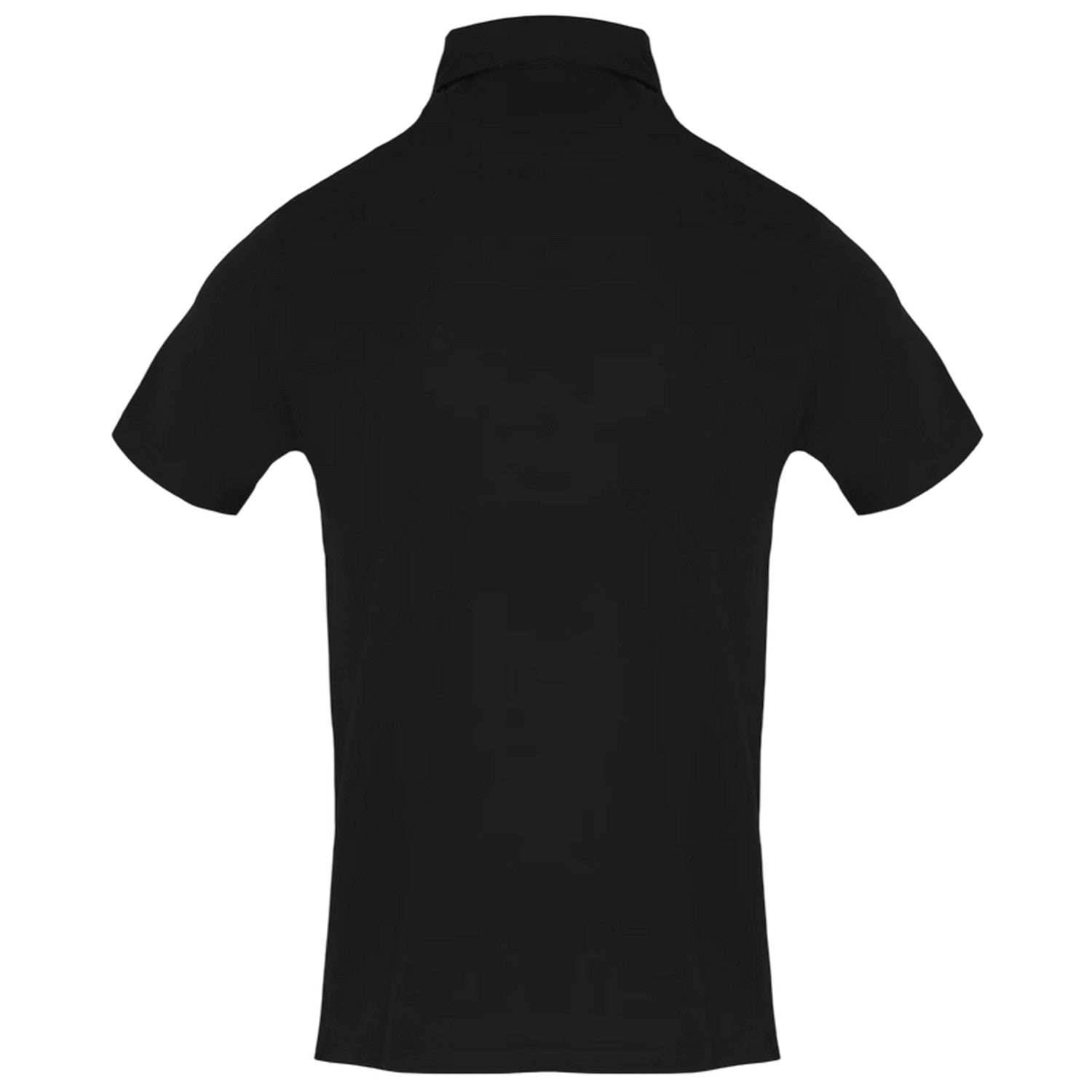 Black - Back - Aquascutum Mens Short-Sleeved Polo Shirt