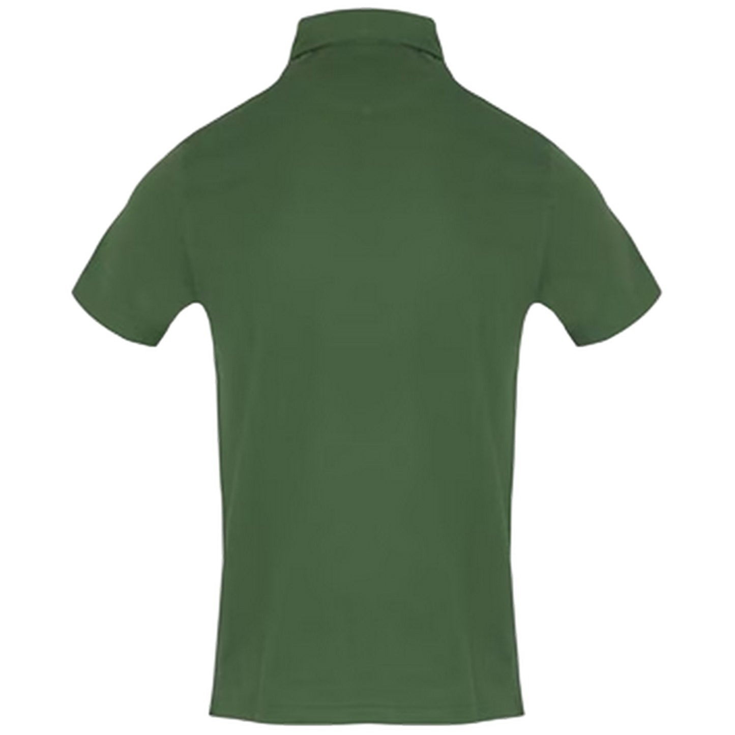 Military Green - Back - Aquascutum Mens Short-Sleeved Polo Shirt