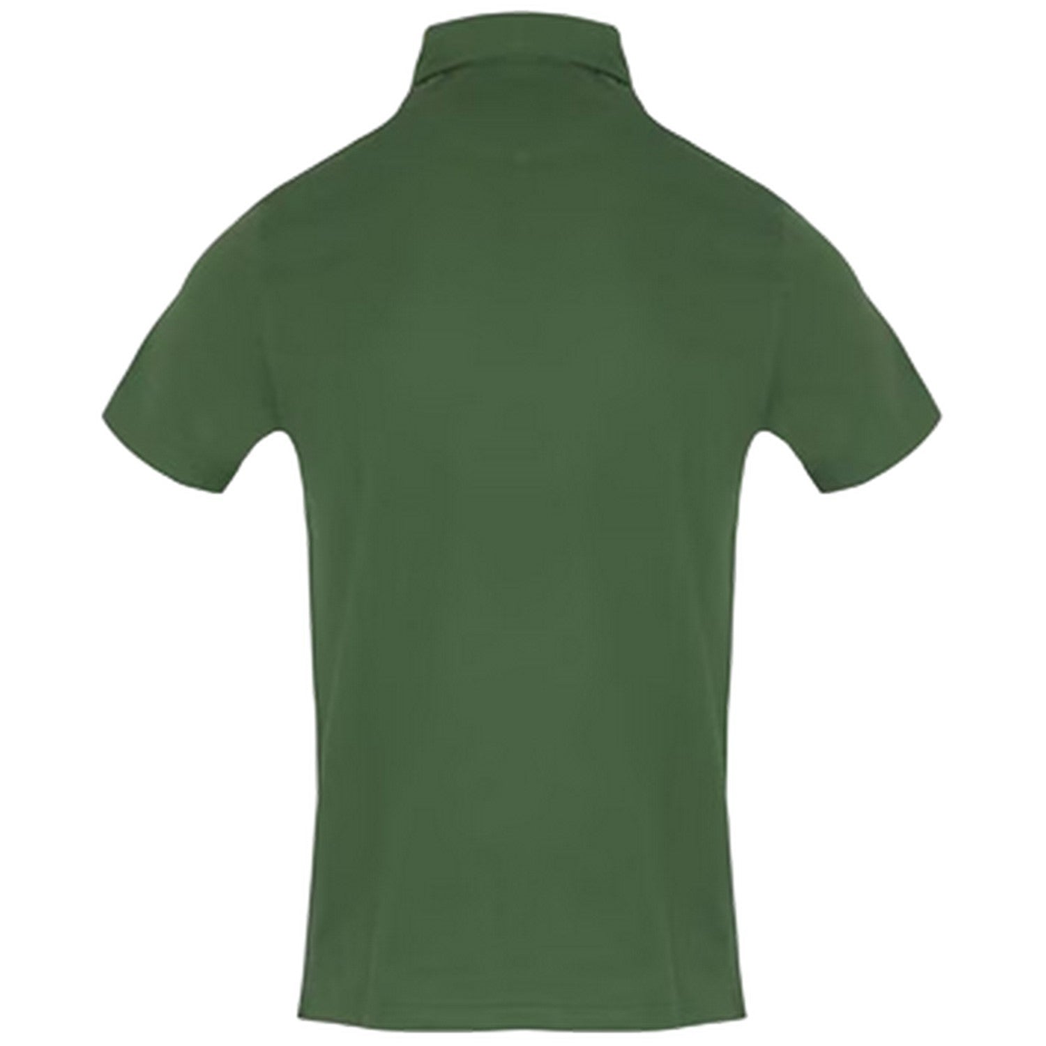 Military Green - Back - Aquascutum Mens Short-Sleeved Polo Shirt