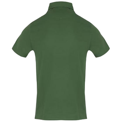 Military Green - Back - Aquascutum Mens Short-Sleeved Polo Shirt