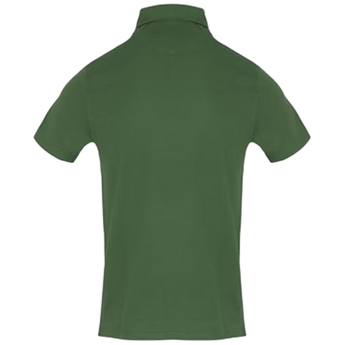 Military Green - Back - Aquascutum Mens Short-Sleeved Polo Shirt