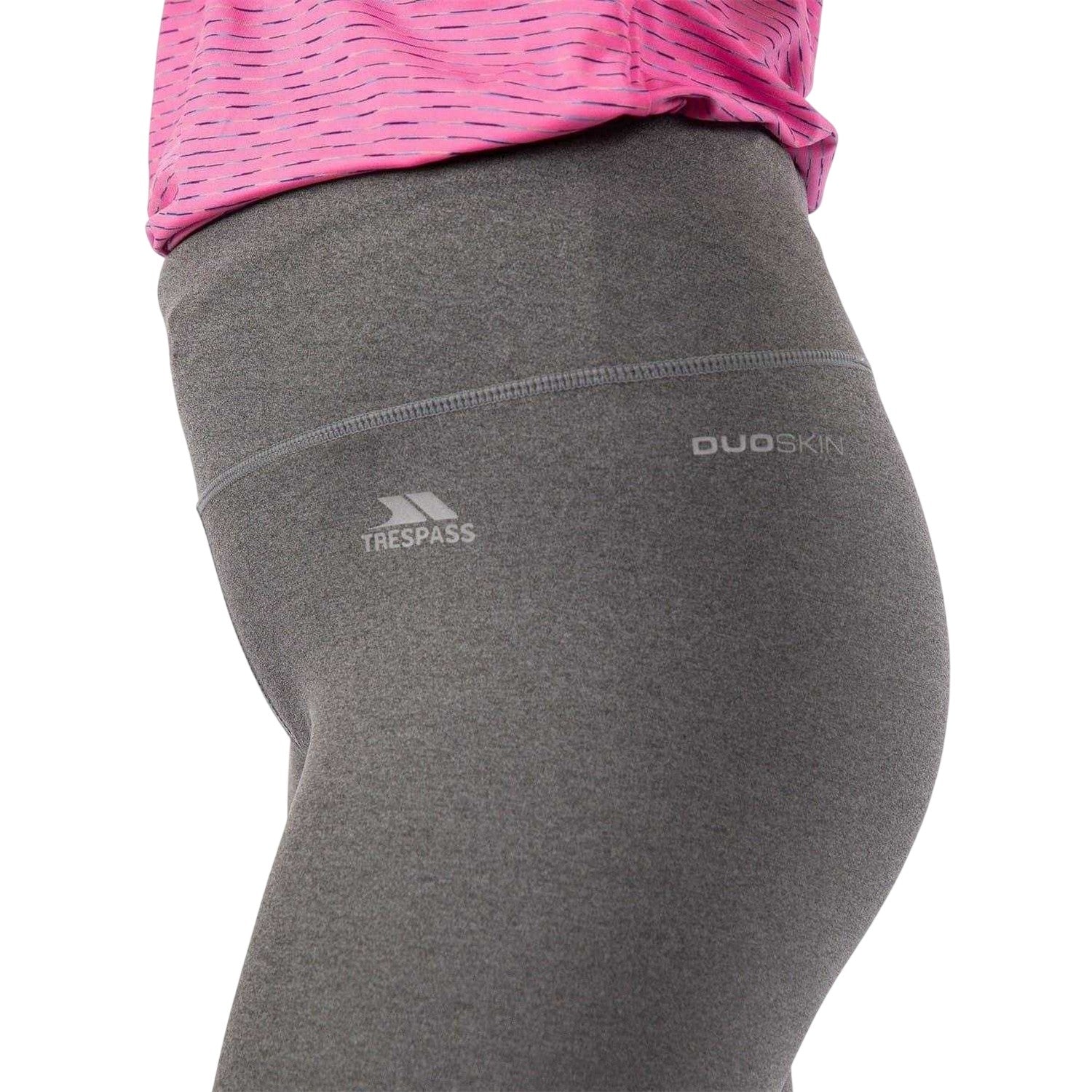 Dark Grey Marl - Lifestyle - Trespass Womens-Ladies Vivien Leggings