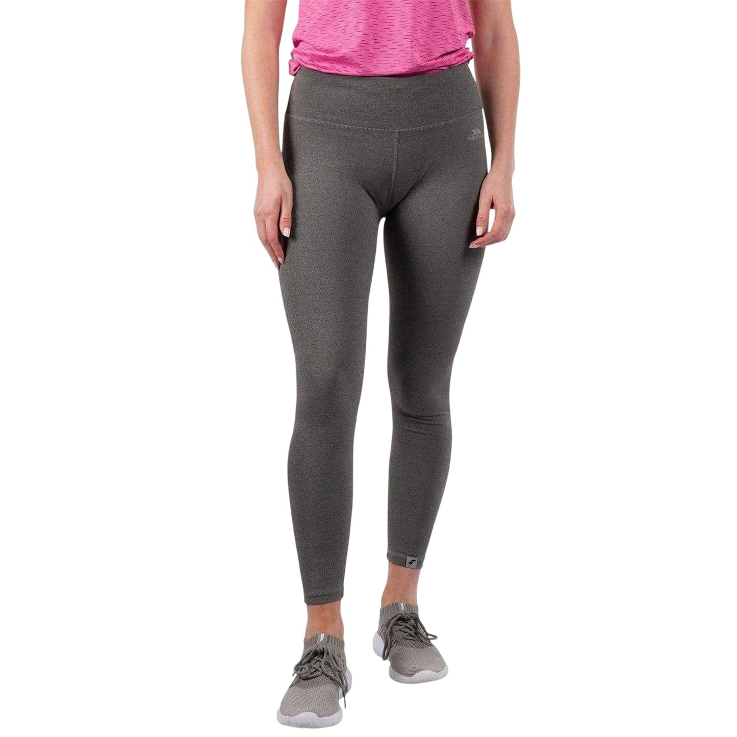 Dark Grey Marl - Pack Shot - Trespass Womens-Ladies Vivien Leggings