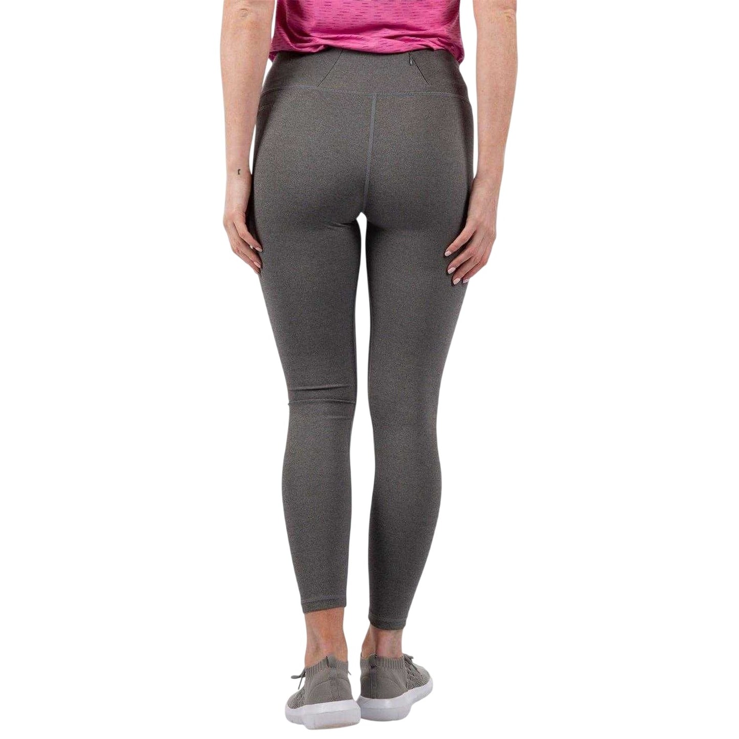 Dark Grey Marl - Close up - Trespass Womens-Ladies Vivien Leggings