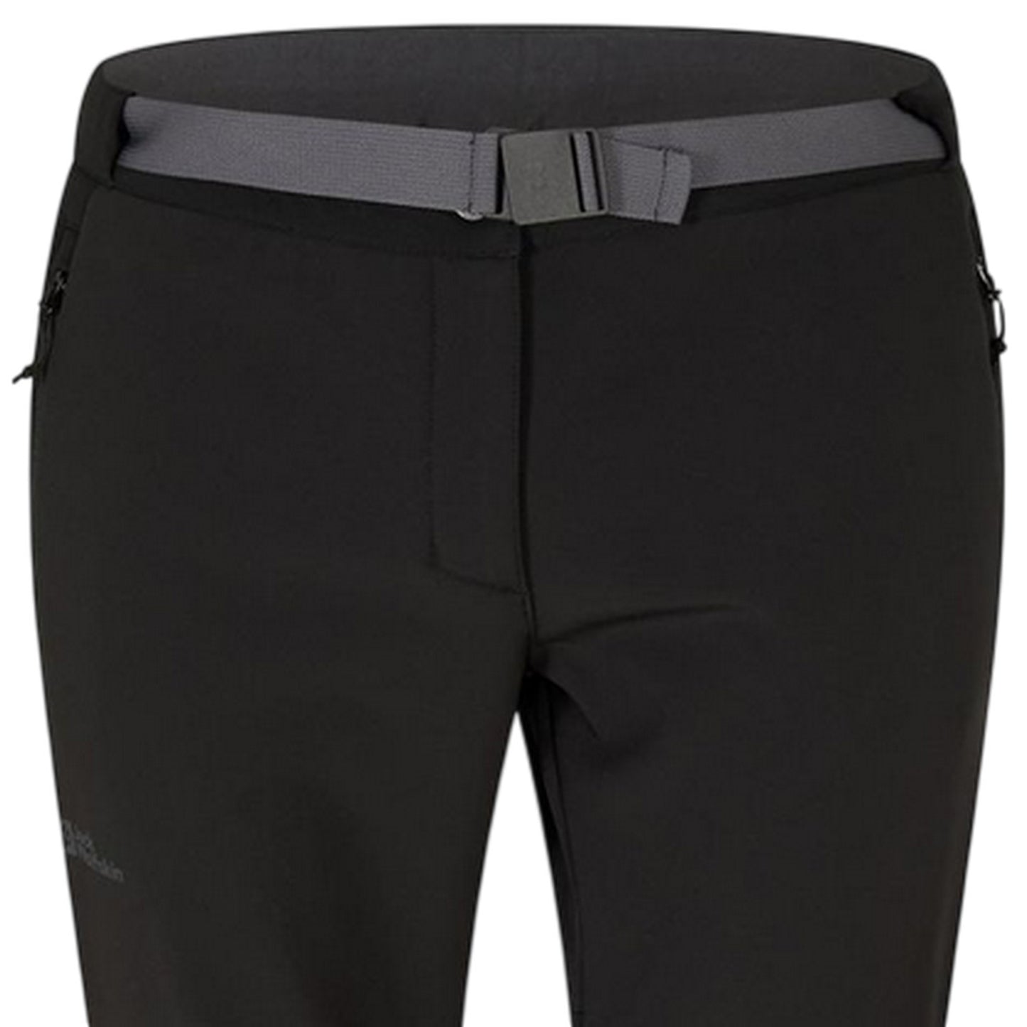 Black - Side - Jack Wolfskin Womens-Ladies Stollberg Trousers