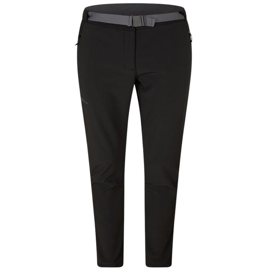 Black - Front - Jack Wolfskin Womens-Ladies Stollberg Trousers