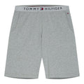 Grey - Front - Tommy Hilfiger Mens Jersey Lounge Shorts