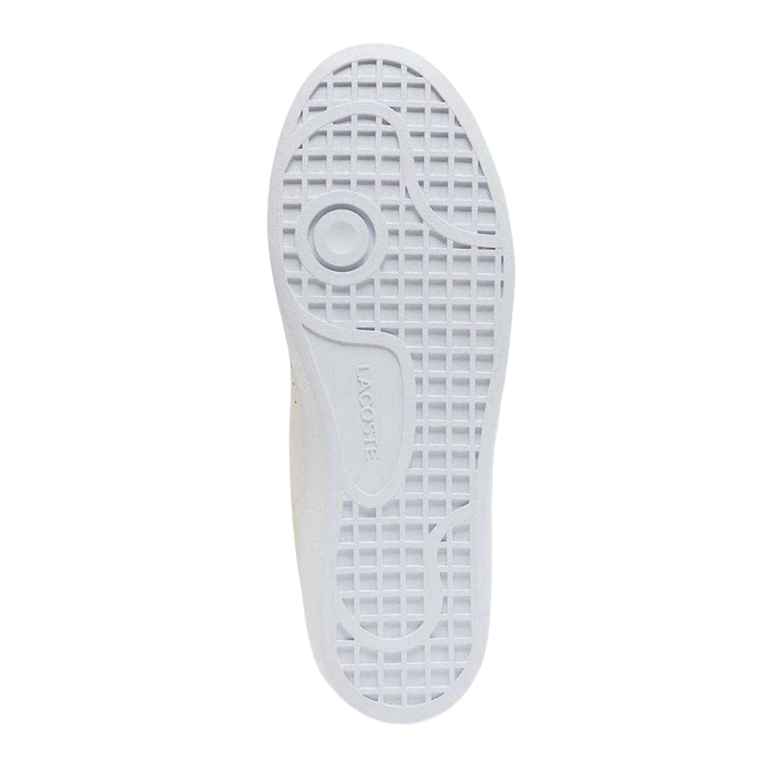White-Pink - Lifestyle - Lacoste Womens-Ladies Baseshot Evo Suede Trainers