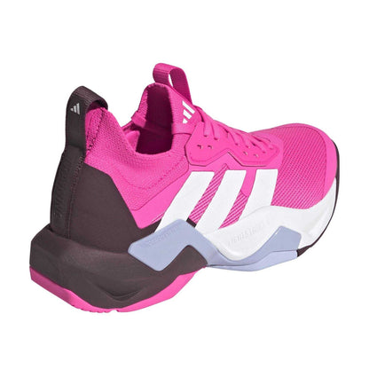 Lucid Pink - Back - Adidas Womens-Ladies Rapidmove Adv Trainers