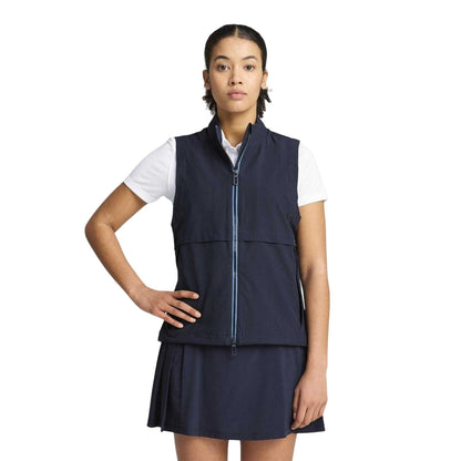 Navy Blazer - Side - Puma Womens-Ladies Performance Sleeveless Golf Gilet