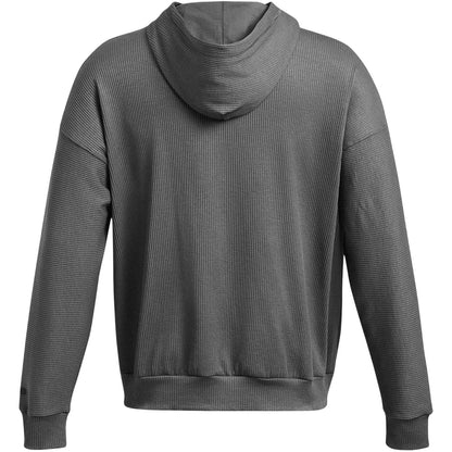 Grey - Back - Under Armour Mens Relaxed Fit Hoodie