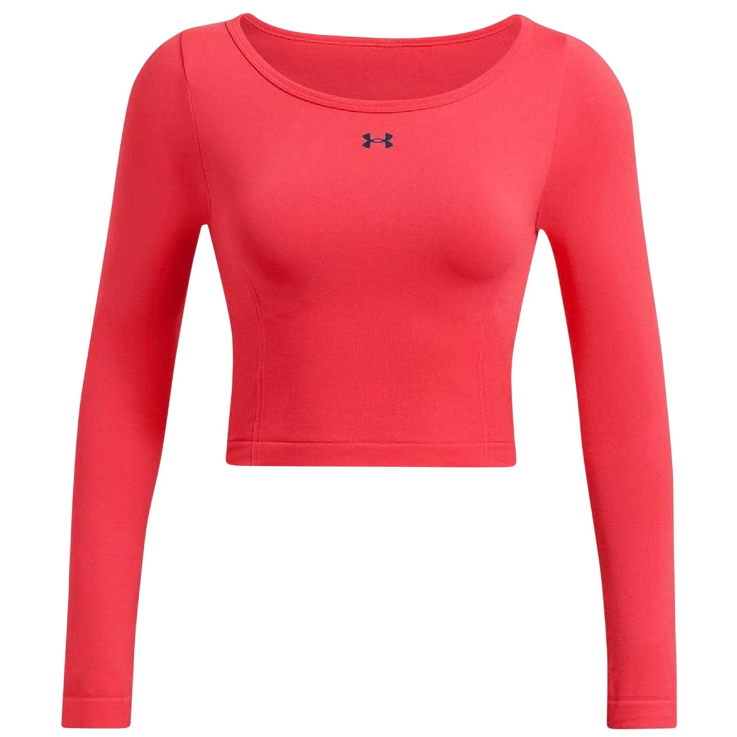 Red - Front - Under Armour Womens-Ladies Seamless Training Top