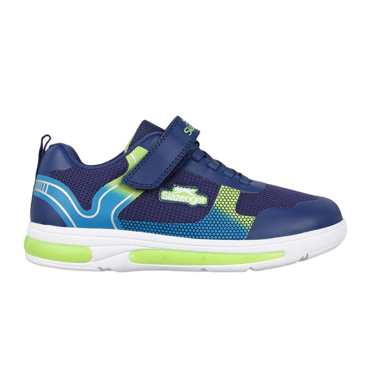 Blue-Orange - Front - Slazenger Childrens-Kids Go 2.0 Trainers