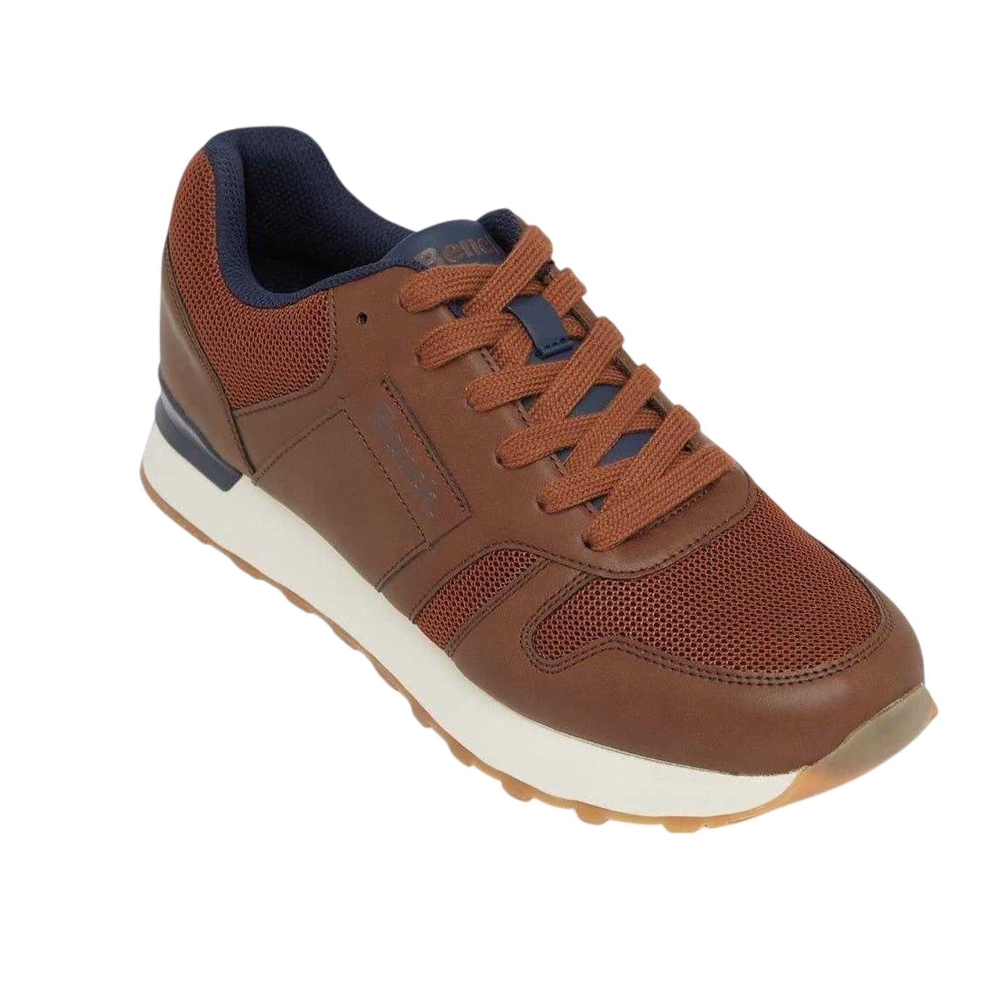 Tan - Lifestyle - Bench Mens Valence Lace Up Trainers
