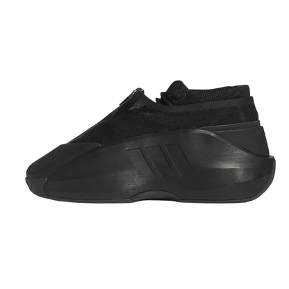 Black - Side - Adidas Womens-Ladies Crazy Infinity Leather Trainers