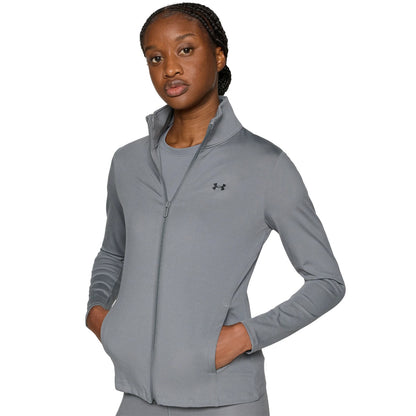Green Clay - Side - Under Armour Womens-Ladies Moisture Wicking Jacket