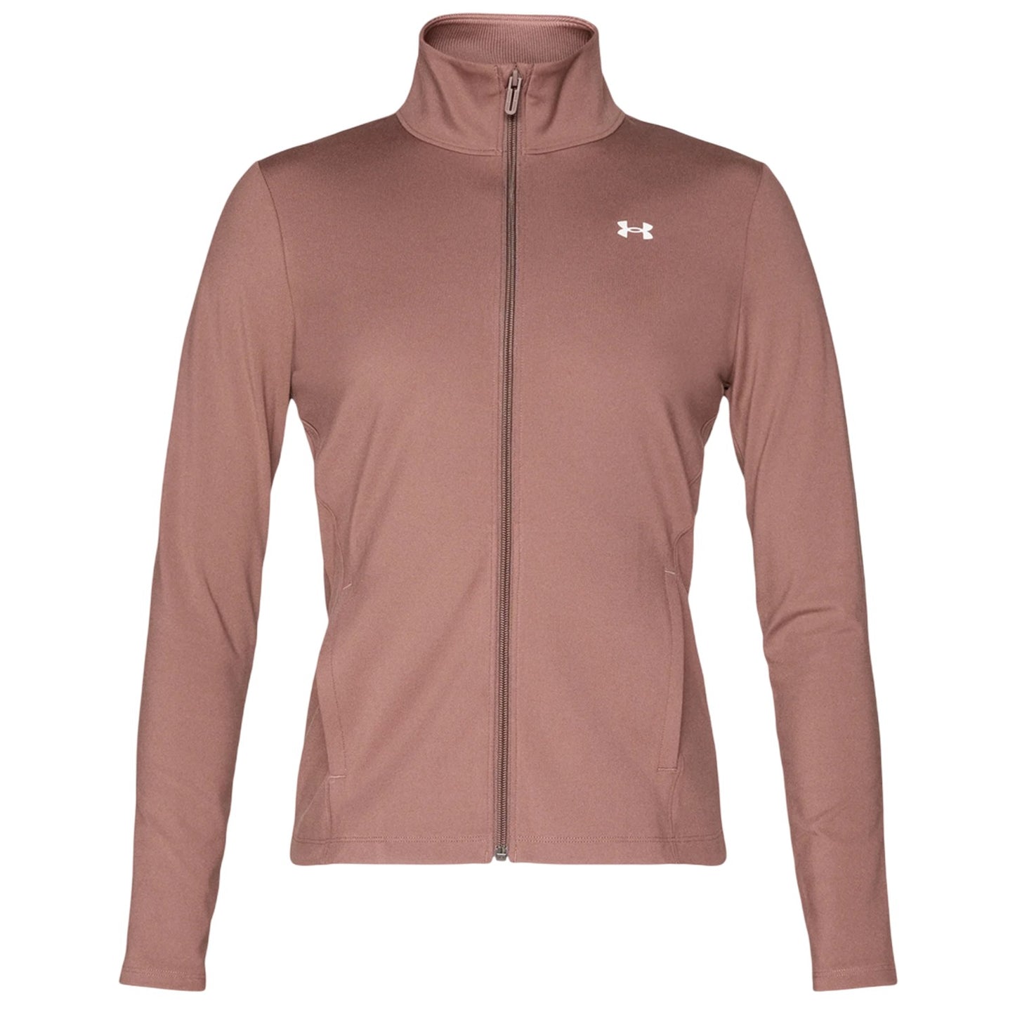 Taupe - Front - Under Armour Womens-Ladies Moisture Wicking Jacket