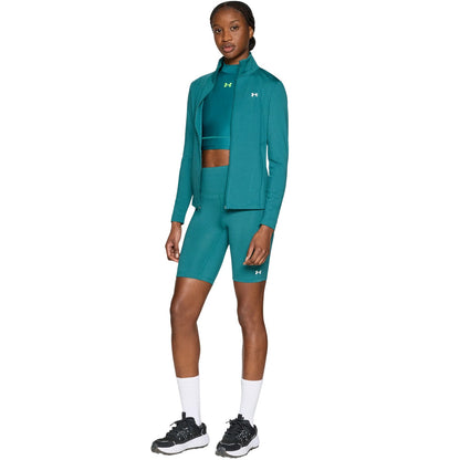 Green - Pack Shot - Under Armour Womens-Ladies Moisture Wicking Jacket
