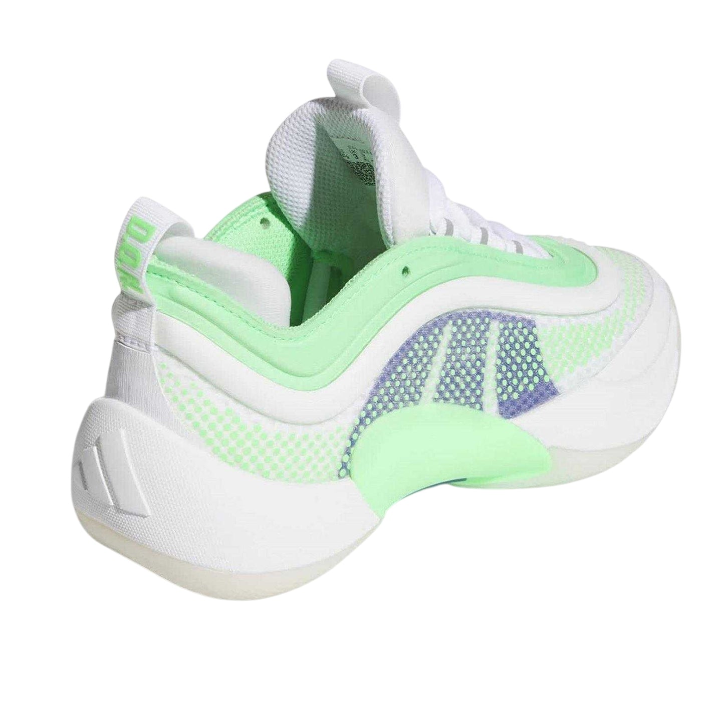 White - Back - Adidas Womens-Ladies Don Issue 6 Basketball Shoes