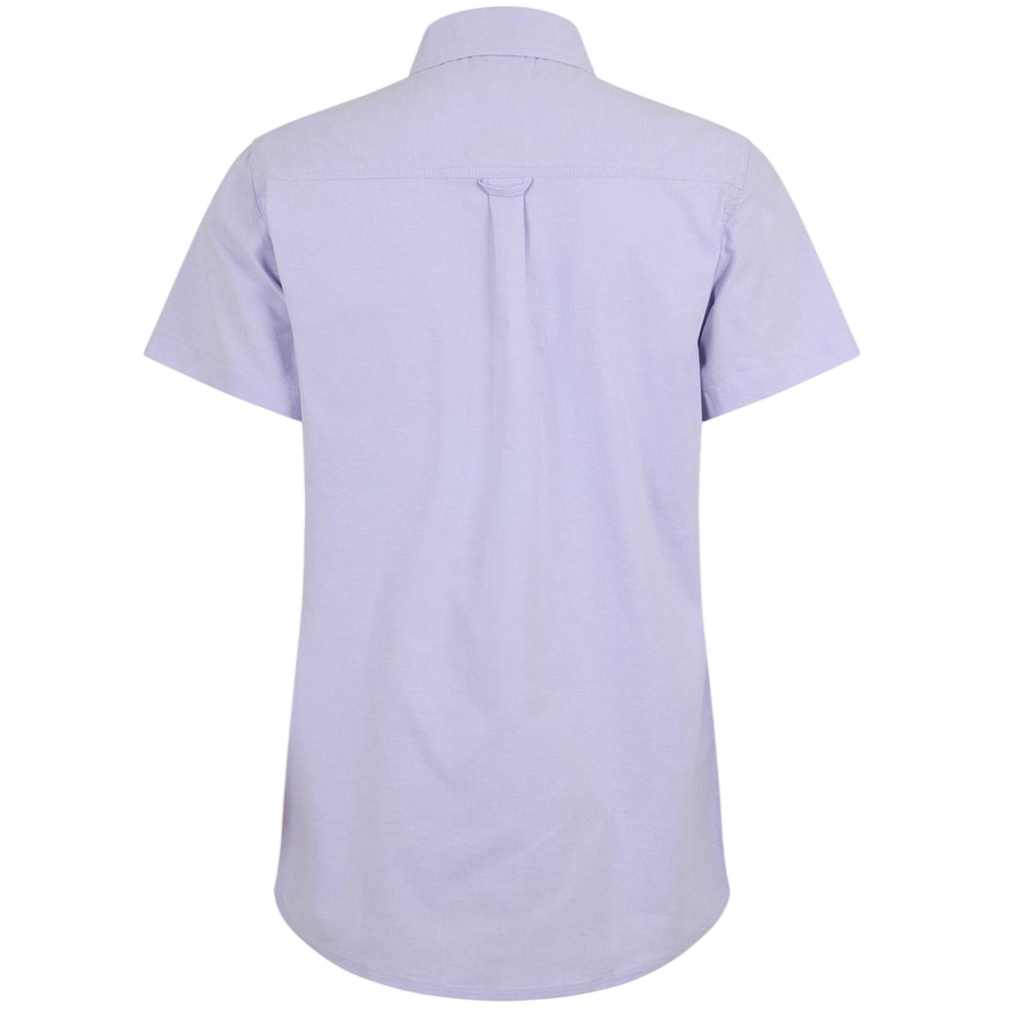 Lilac - Back - Bench Mens Plain Logo Short-Sleeved Shirt