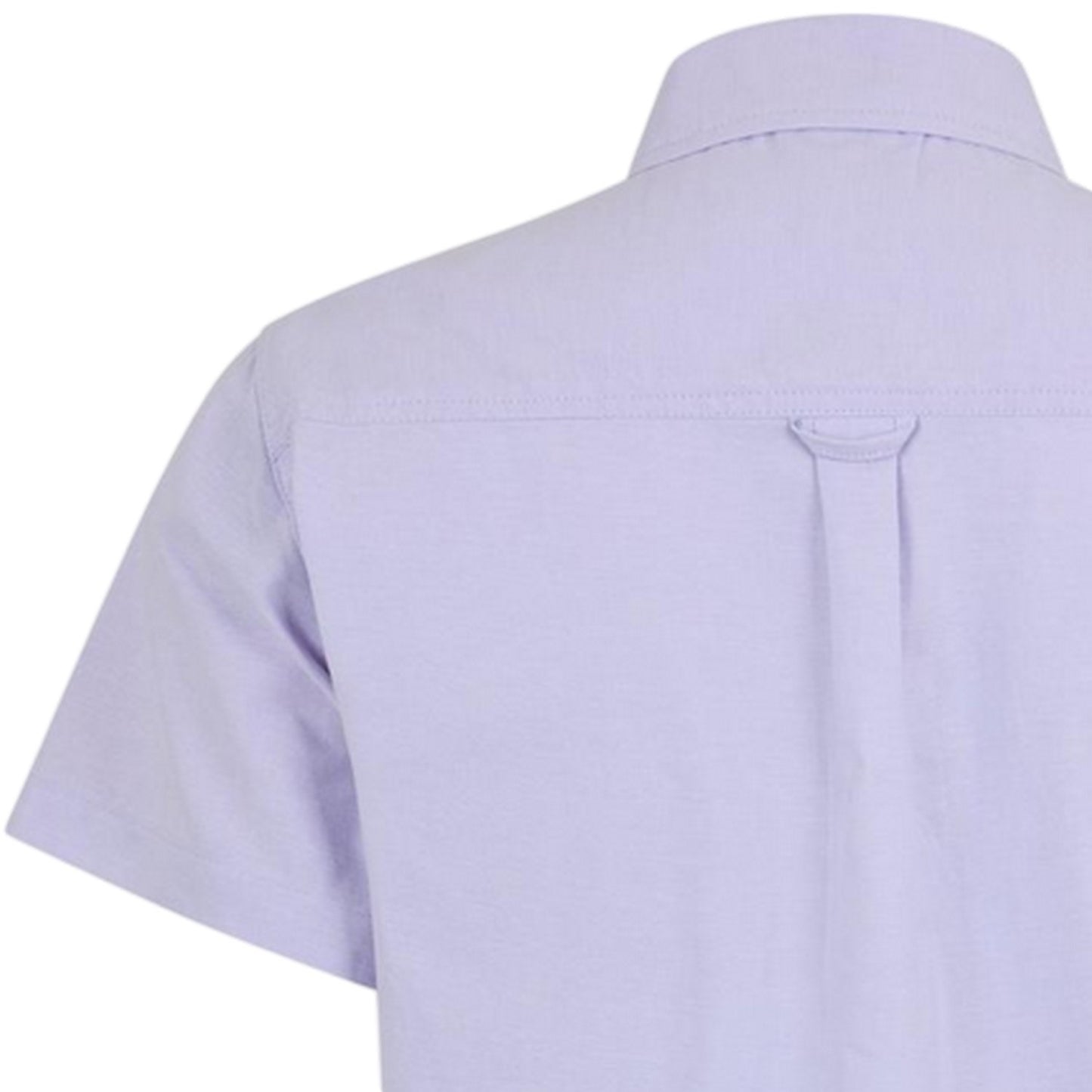 Lilac - Lifestyle - Bench Mens Plain Logo Short-Sleeved Shirt