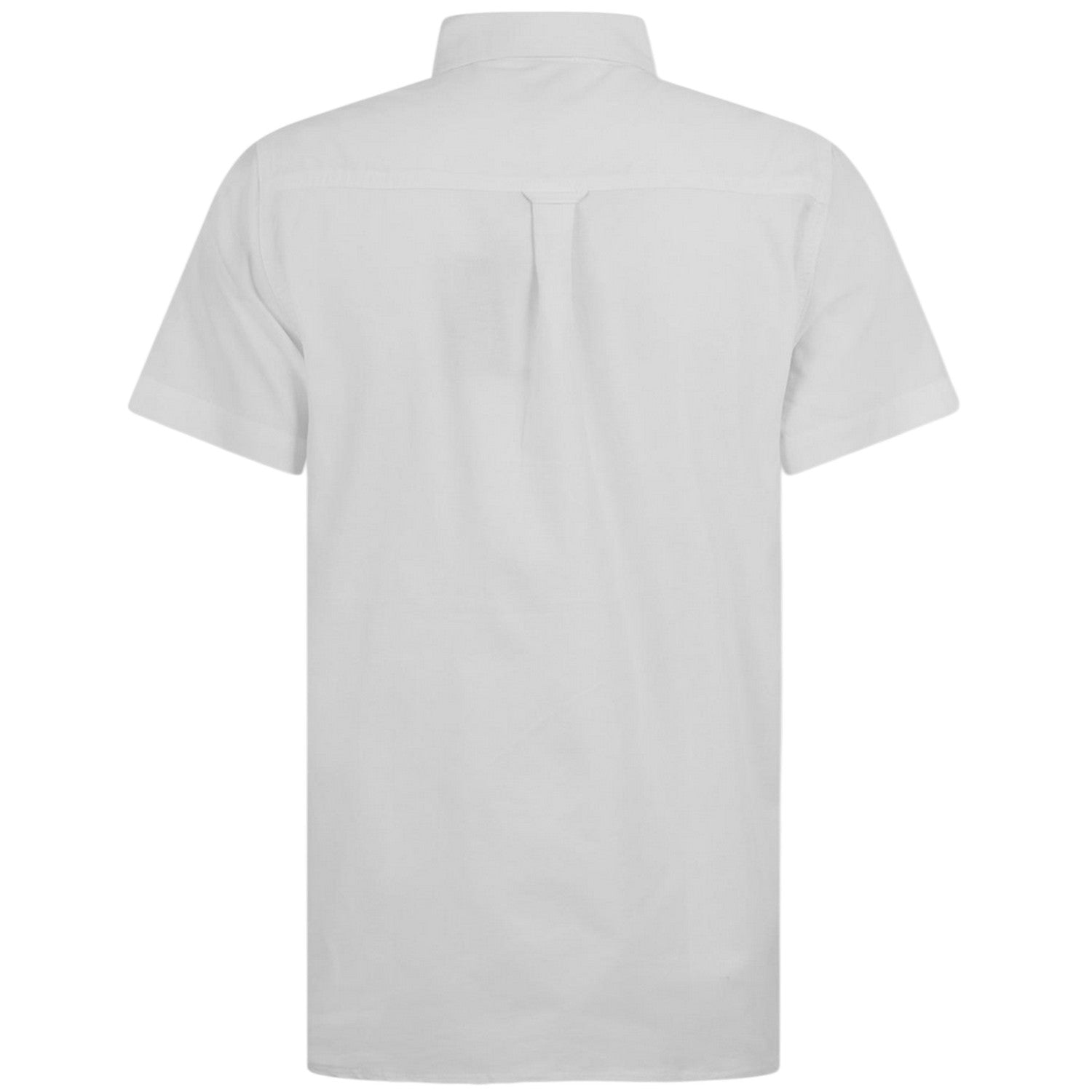 White - Back - Bench Mens Plain Logo Short-Sleeved Shirt
