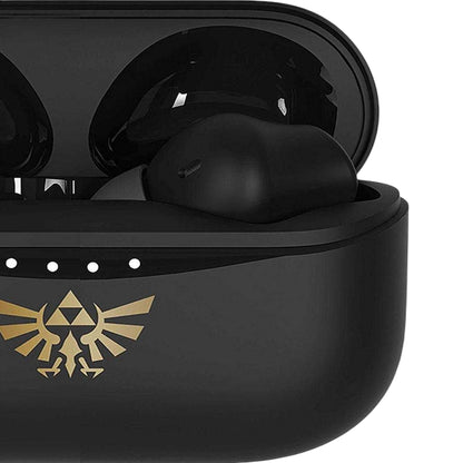 Black - Side - Legend Of Zelda Unisex Adult The Legend Of Zelda Wireless Earbuds