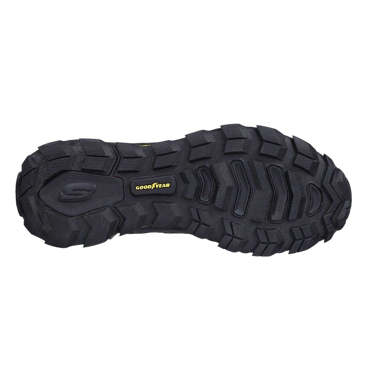 Black - Lifestyle - Skechers Mens Max Protect Fast Track Waterproof Walking Shoes