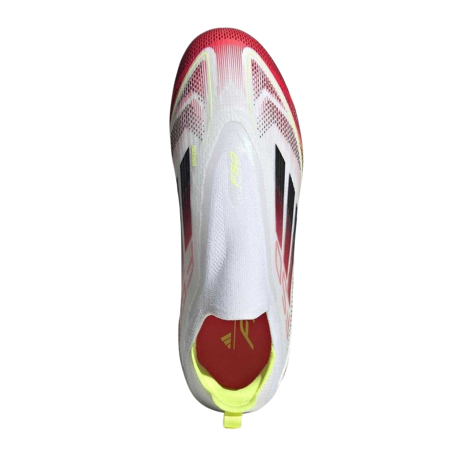 White-Black-Yellow - Lifestyle - Adidas Childrens-Kids F50 Firm Ground Football Boots