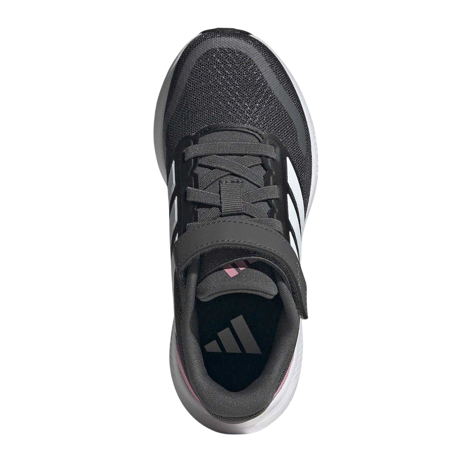 Grey-Pink - Lifestyle - Adidas Childrens-Kids Runfalcon 5 Cloudfoam Trainers