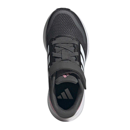 Grey-Pink - Lifestyle - Adidas Childrens-Kids Runfalcon 5 Cloudfoam Trainers