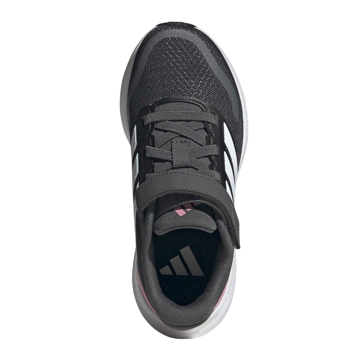 Grey-Pink - Lifestyle - Adidas Childrens-Kids Runfalcon 5 Cloudfoam Trainers
