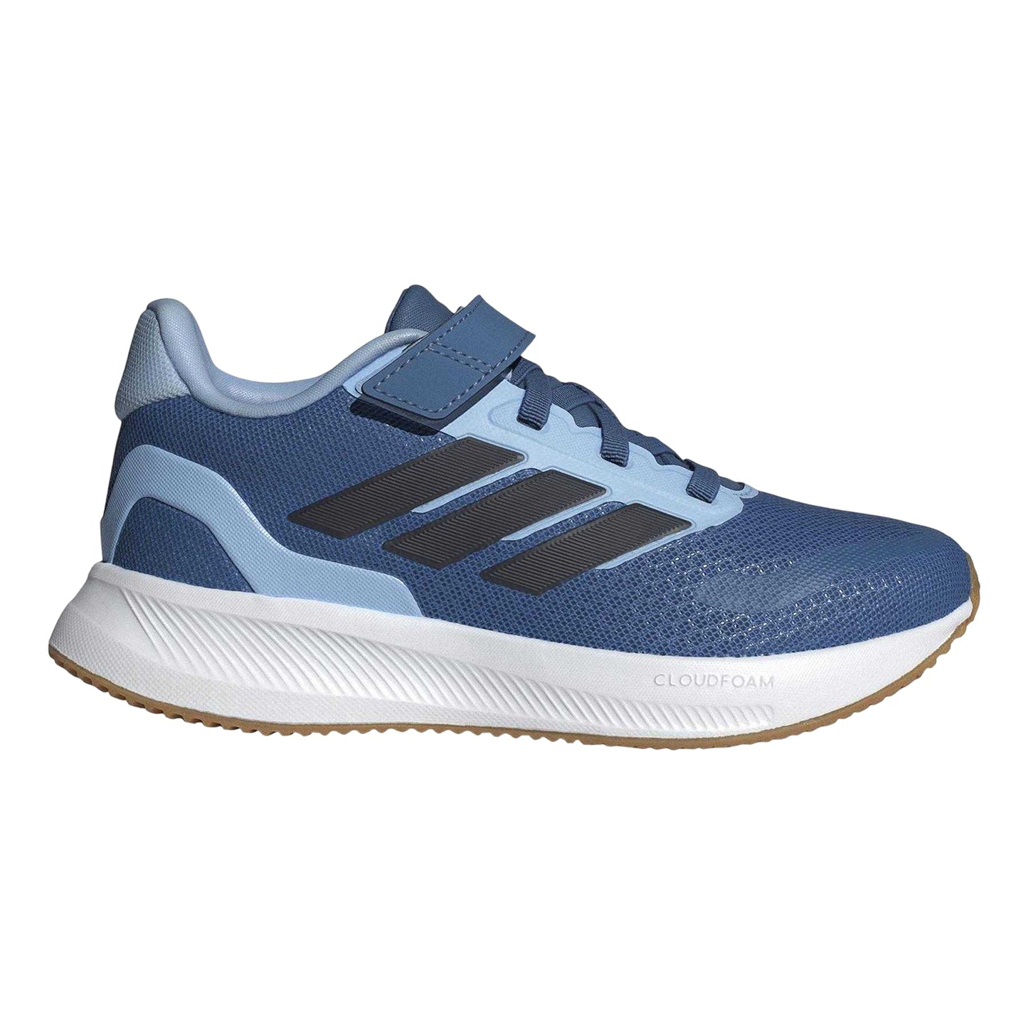 Dusky Blue - Front - Adidas Childrens-Kids Runfalcon 5 Cloudfoam Trainers