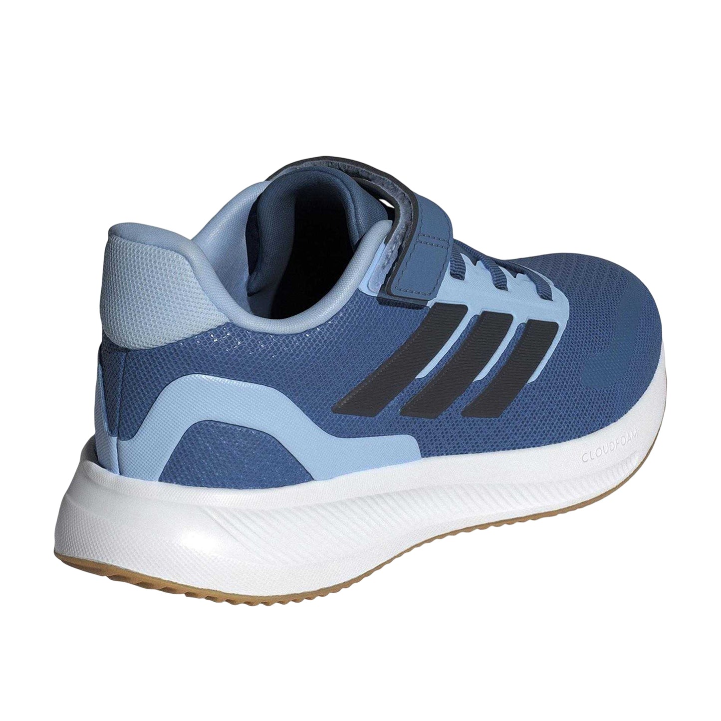 Dusky Blue - Back - Adidas Childrens-Kids Runfalcon 5 Cloudfoam Trainers
