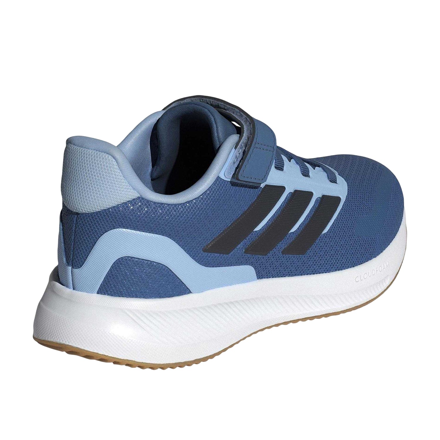 Dusky Blue - Back - Adidas Childrens-Kids Runfalcon 5 Cloudfoam Trainers