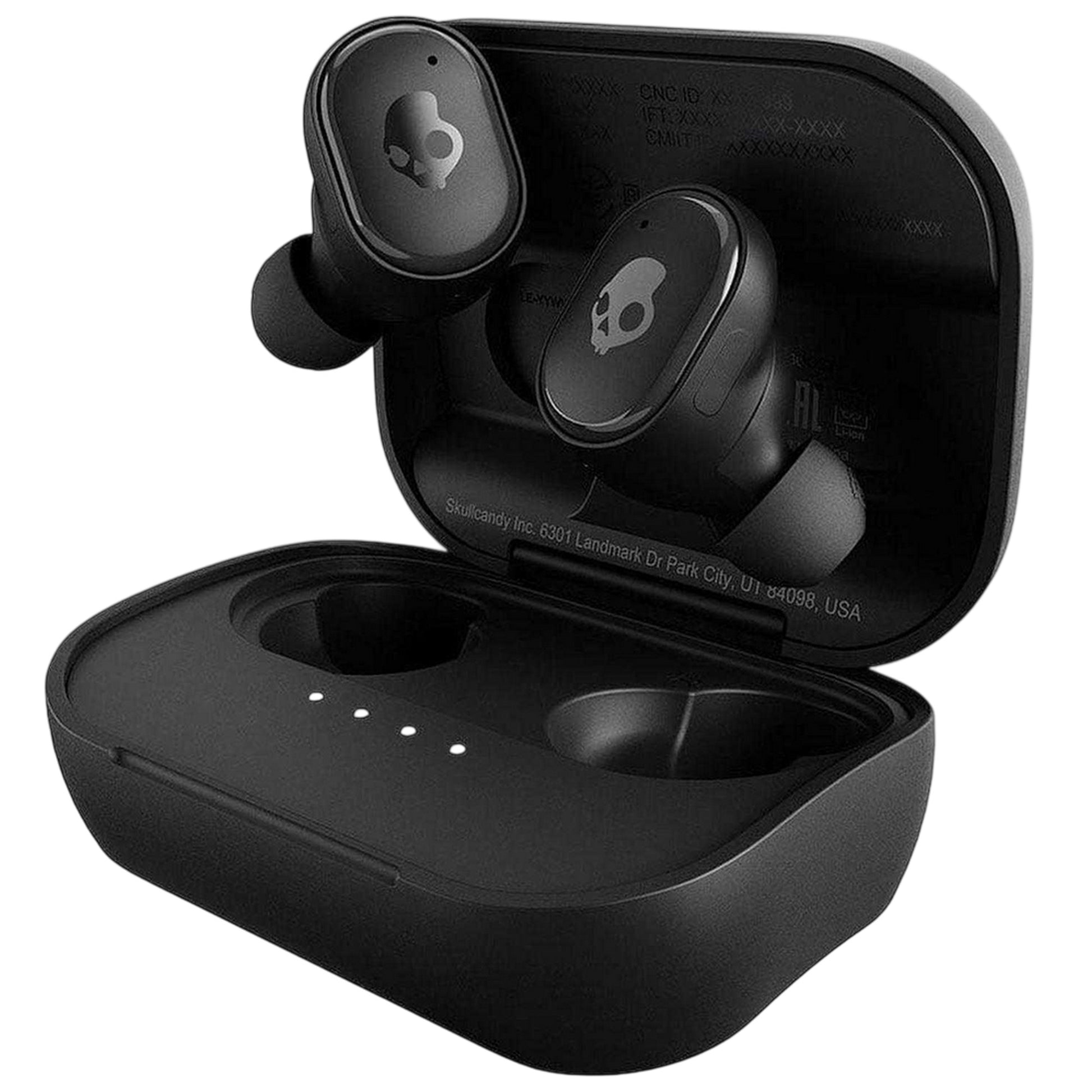Black - Back - Skullcandy Wireless Earbuds
