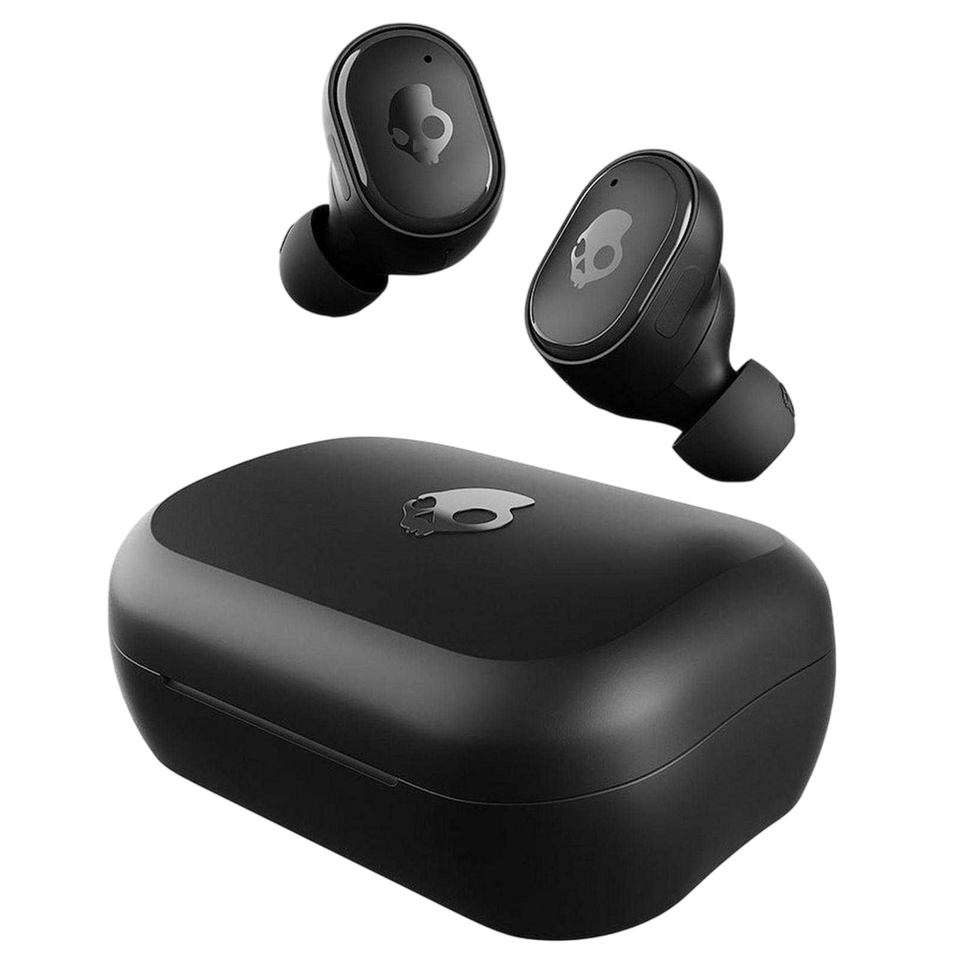 Black - Side - Skullcandy Wireless Earbuds