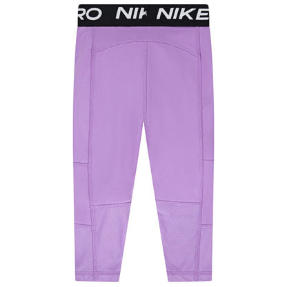 Rush-Fuchsia - Back - Nike Childrens-Kids Pro Leggings