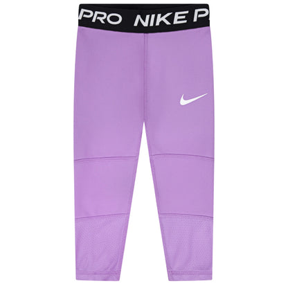 Rush-Fuchsia - Front - Nike Childrens-Kids Pro Leggings