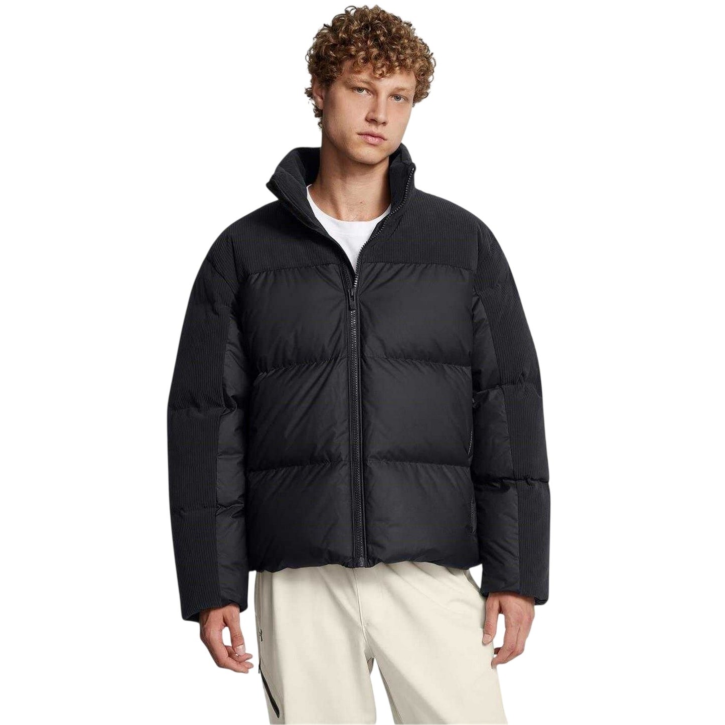 Black - Pack Shot - Under Armour Unisex Adult Heavyweight Athletic Puffer Jacket