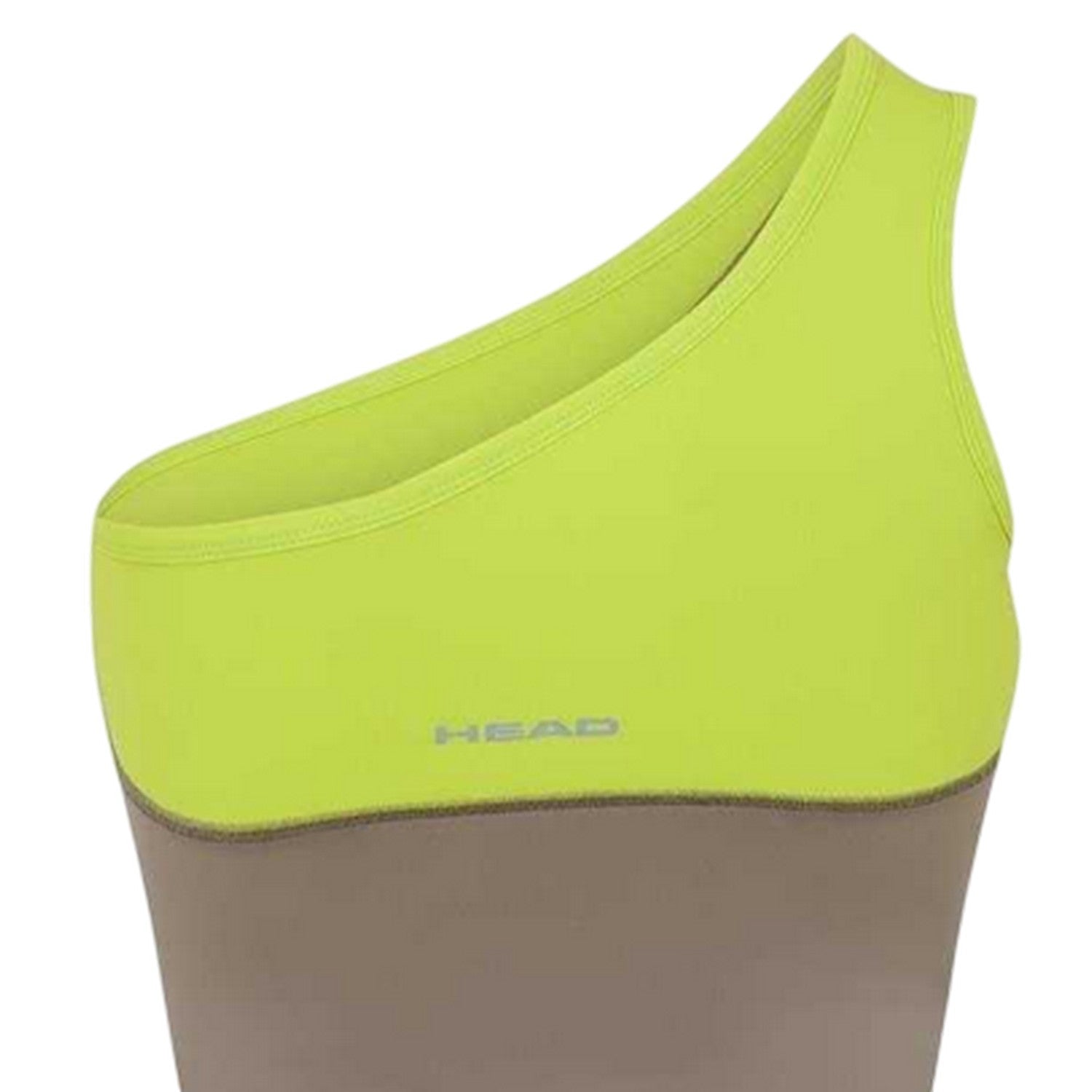 Green - Lifestyle - Head Womens-Ladies Avatar Slim One Shoulder Mini Dress