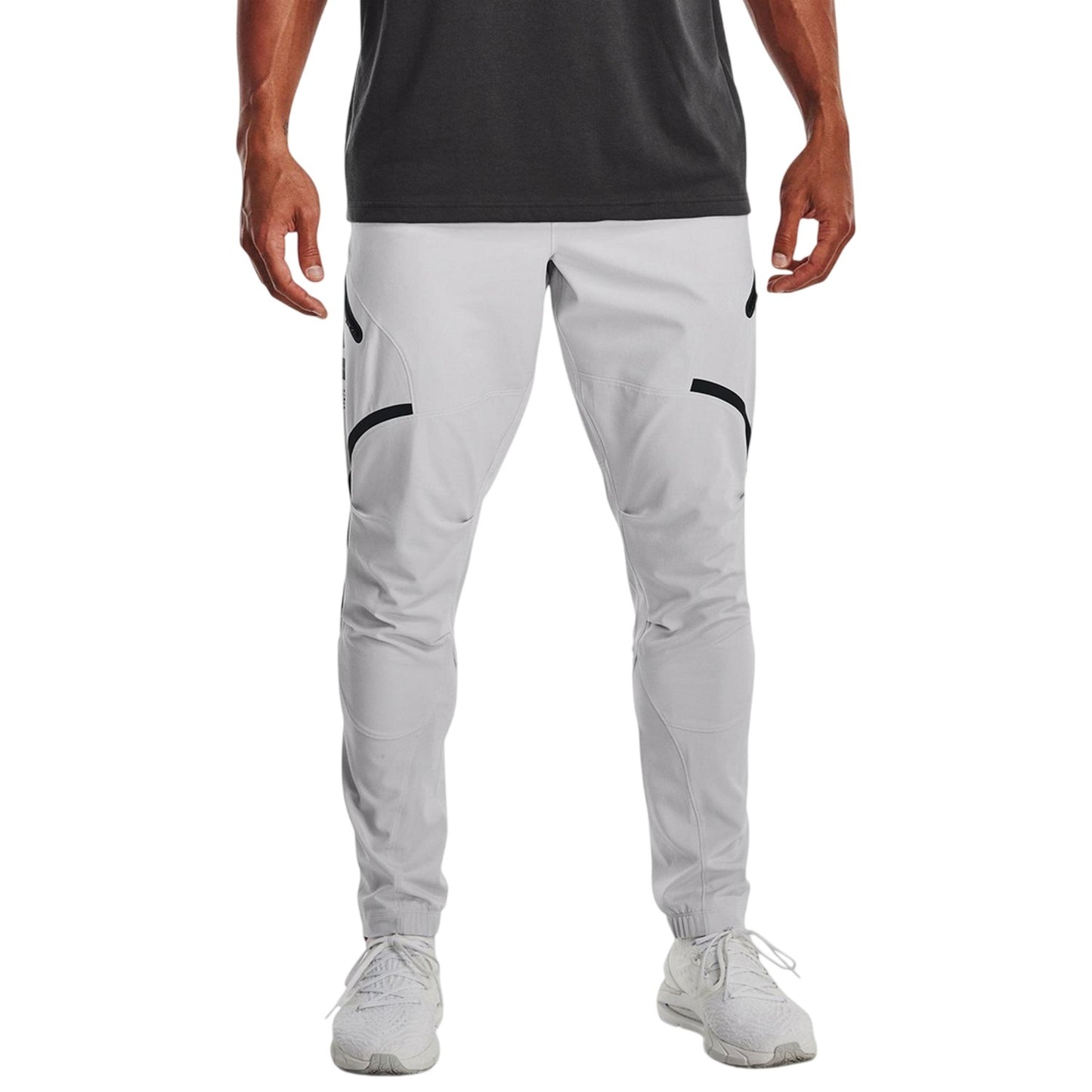 Grey - Lifestyle - Under Armour Mens Unstoppable Plain Cargo Trousers
