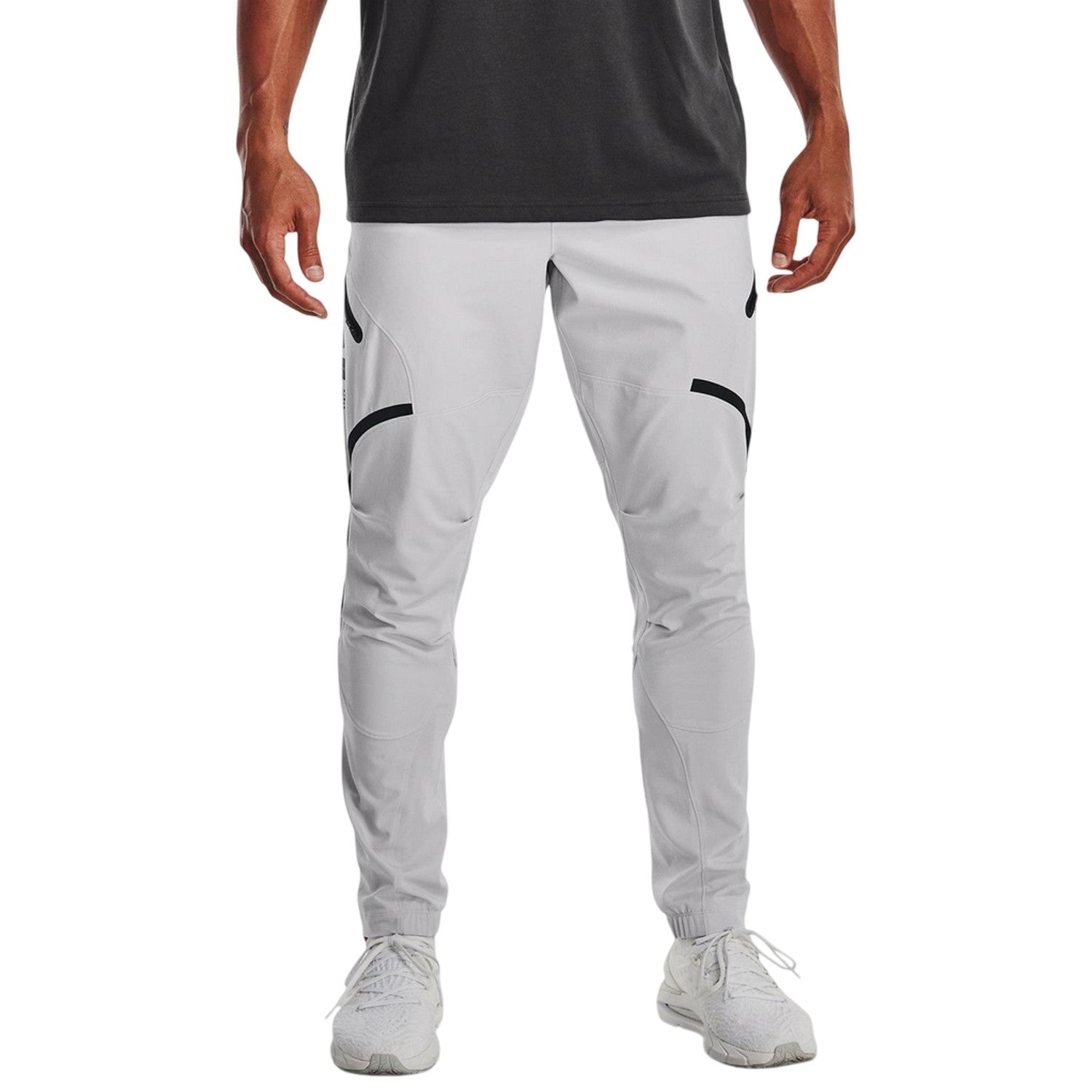 Grey - Lifestyle - Under Armour Mens Unstoppable Plain Cargo Trousers
