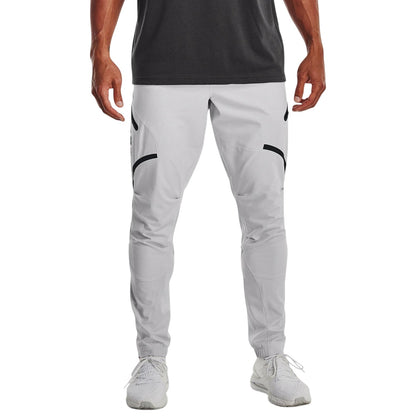 Grey - Lifestyle - Under Armour Mens Unstoppable Plain Cargo Trousers