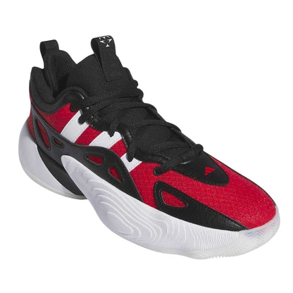 Red-Black-White - Lifestyle - Adidas Mens Trae Unlimited Low Trainers
