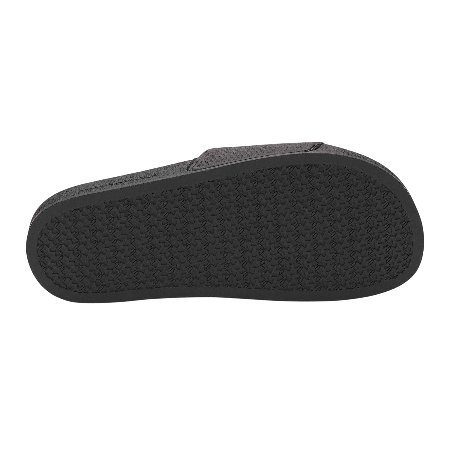 Black-White - Lifestyle - Under Armour Womens-Ladies Logo Sliders